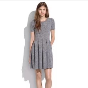 Madewell Gray Sweatshirt Dress